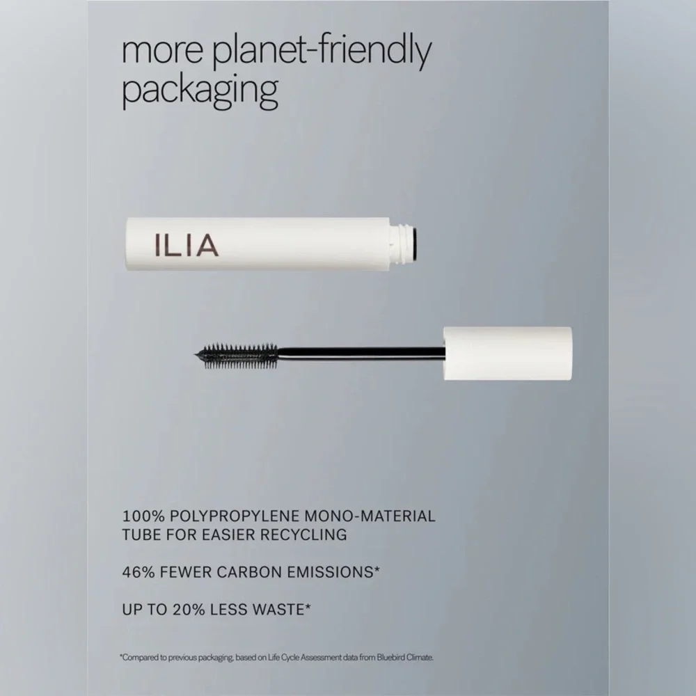 NEW! ILIA Limitless Lash Mascara (After Midnight / Soft Black / Full Size)